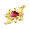 Alloy Enamel Pendants ENAM-P252-07G-2