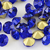Glass Pointed Back Rhinestone RGLA-R004-8mm-20B-1