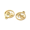 Ion Plating(IP) 304 Stainless Steel Charms STAS-J042-10G-2