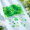 210Pcs 7 Styles Transparent Acrylic Pendants TACR-FP0001-07-5