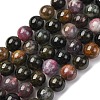 Natural Multicolor Tourmaline Beads Strands G-K402-A01-10mm-2
