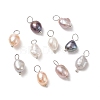 Natural Cultured Freshwater Pearl Pendants PALLOY-JF01949-02-1