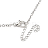 Cat Shape Alloy Rhinestone Pendant Necklaces FS-WG5CA0C-03-3