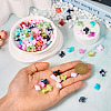 280Pcs 14 Styles Acrylic Beads OACR-TA0003-14-6