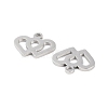 Non-Tarnish 316 Stainless Steel Charms STAS-C096-12H-P-2