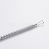 Double Head Stainless Steel Cuticle Pusher MRMJ-Q102-01H-3