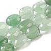 Natural Green Aventurine Beads Strands G-M420-D02-01-1