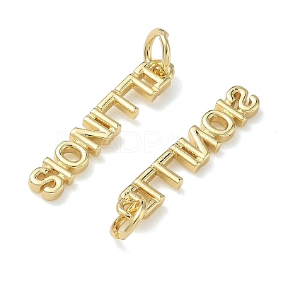 Brass Pendants KK-H256-02G-02-1