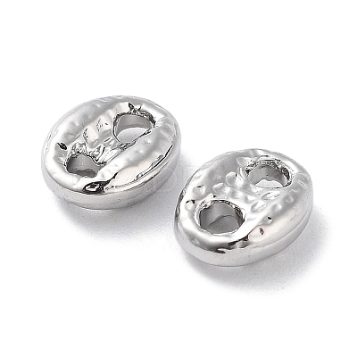 Brass Connector Charms KK-F871-50P-1