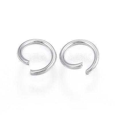 Tarnish Resistant 304 Stainless Steel Open Jump Rings STAS-F110-05P-1