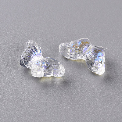 Transparent Glass Beads GLAA-S190-018B-02-1
