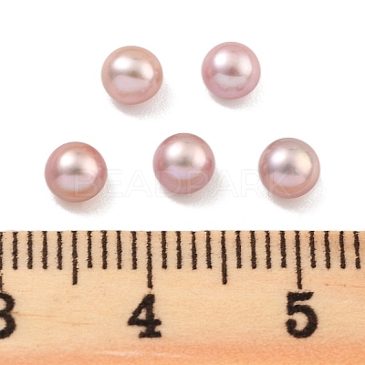 Grade 6A Natural Cultured Freshwater Pearl Beads LS-PEAR-N018-6A-4045C-1