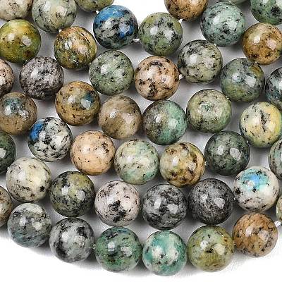Natural K2 Stone Beads Strands G-K405-B03-10mm-1