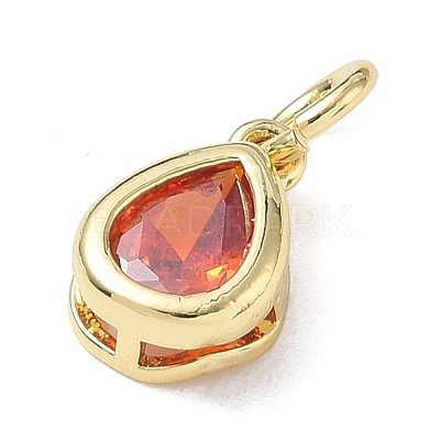 Brass Pave Cubic Zirconia Charms KK-CBA56EF-34A-G06-1