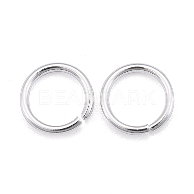 Rack Plating Brass Open Jump Rings KK-O139-18Q-S-1
