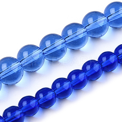 Transparent Glass Beads Strands LS-GLAA-T032-T4mm-16-1