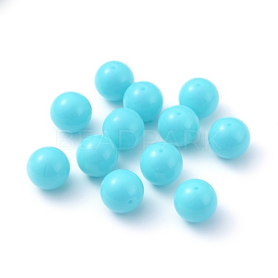 Fluorescence Chunky Acrylic Beads MACR-R517-20mm-05-1