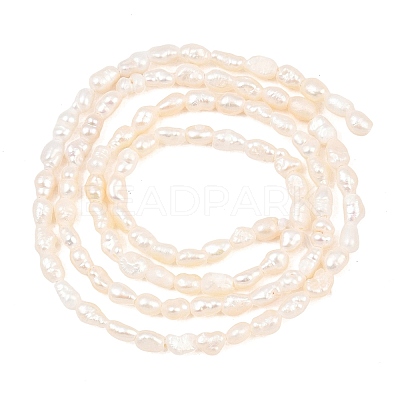 Natural Cultured Freshwater Pearl Beads Strands PEAR-D003-01D-01-1
