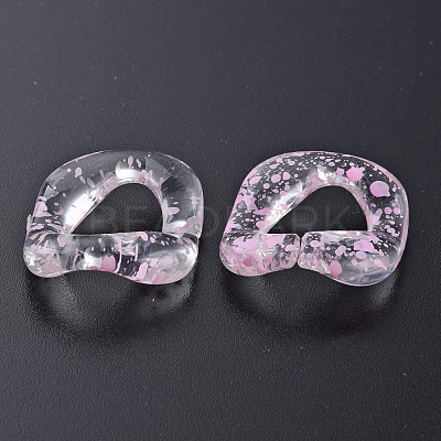 Transparent Acrylic Linking Rings OACR-N009-016A-10-1