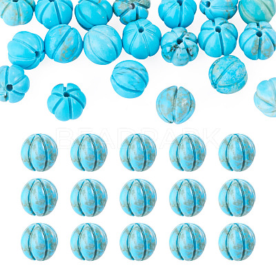 20Pcs Natural Turquoise Beads G-TA0003-47-1