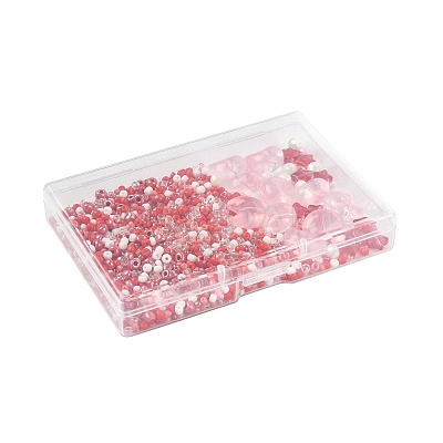 Mixed Styles Glass Beads Strands EGLA-FS0002-63E-1