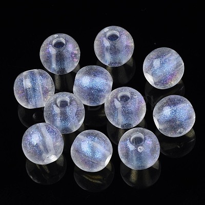 Transparent Acrylic Beads X-OACR-N008-108A-01-1