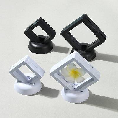 4Pcs 4 Styles Plastic 3D Floating Frame Display Holder ODIS-FS0001-02C-1