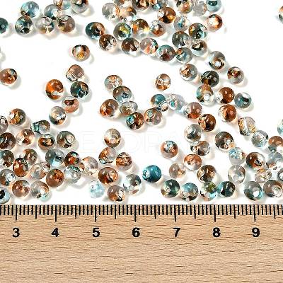 6/0 Spray Paint Fringe Glass Seed Beads X1-SEED-H003-11G-1