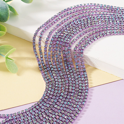 4.8 Yards Iron Rhinestone Cup Chains CH-TA0001-10C-1