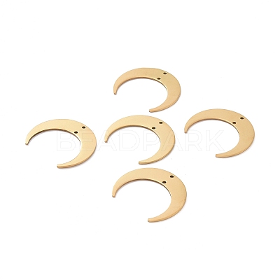 201 Stainless Steel 2-Loop Link Pendants STAS-N090-LA166-1