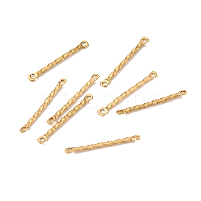 Ion Plating(IP) 304 Stainless Steel Connector Charms LS-STAS-Q323-02B-G-1