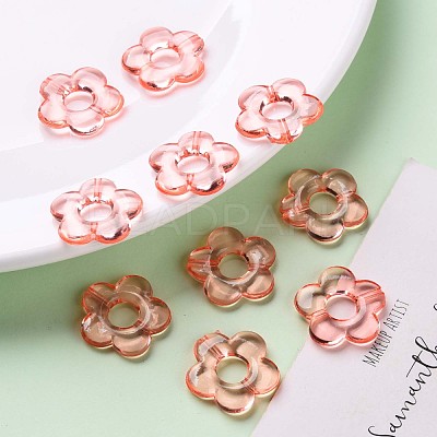 Transparent Acrylic Bead Frames TACR-S154-29B-52-1