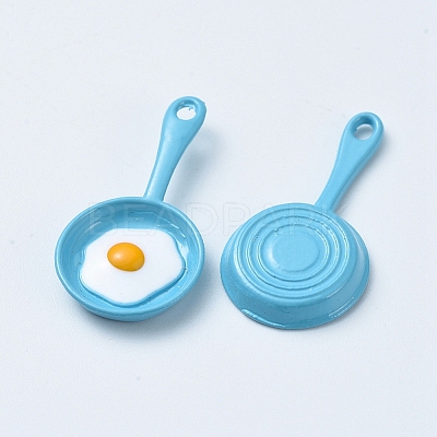 Alloy Enamel Pendants PALLOY-TAC0009-88A-1