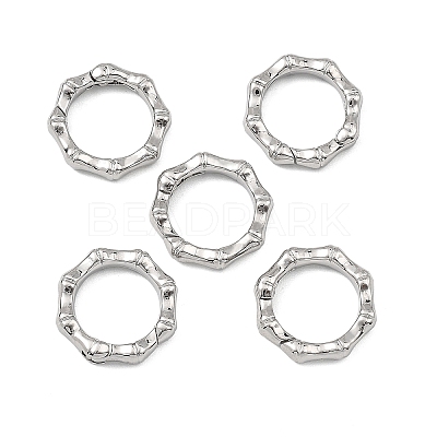 SHEGRACE Brass Spring Gate Ring XGRQ58042-757P-1
