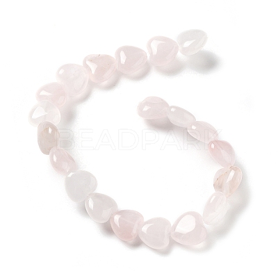 Natural Rose Quartz Beads Strands G-P528-C04-01-1