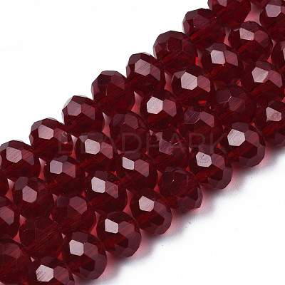 Glass Beads Strands EGLA-A034-T8mm-D32-1