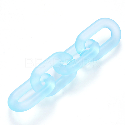 Transparent Acrylic Linking Rings LS-OACR-S036-006A-K04-1