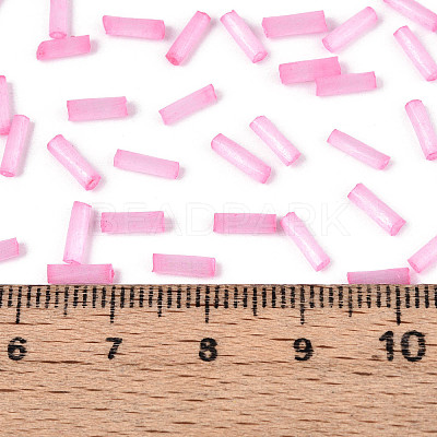 Glass Bugle Beads SEED-N007-28J-1