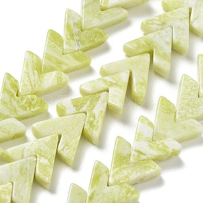 Natural Lemon Jade Beads Strands G-H074-B01-01-1