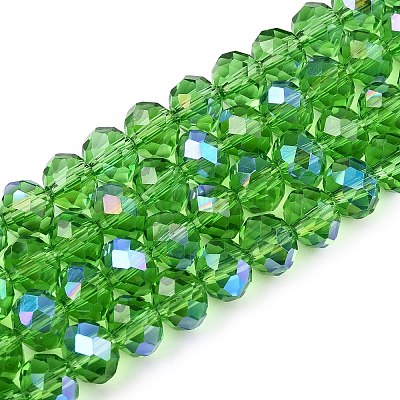 Electroplate Glass Beads Strands EGLA-A044-T8mm-L11-1