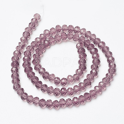Glass Beads Strands EGLA-A034-T2mm-D13-1