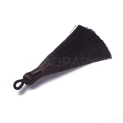 Polyester Tassel Pendants FIND-I009-B08-1