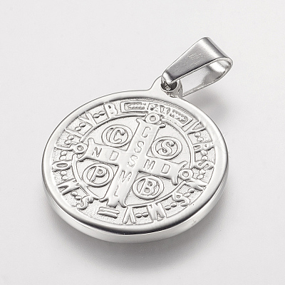 Non-Tarnish 304 Stainless Steel Pendants LS-STAS-E117-04P-1