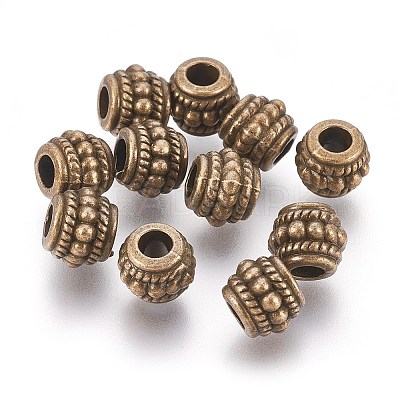 Tibetan Silver Beads LS-MLF0009Y-NF-1