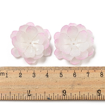 Heat Shrink Plastic Petal Bead Caps SACR-M007-01B-1