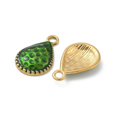 Ion Plating(IP) 304 Stainless Steel Pendants STAS-R008-04G-02-1
