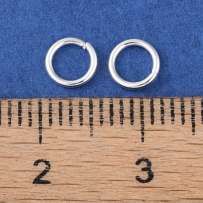 Brass Open Jump Rings KK-N254-45B-S-1