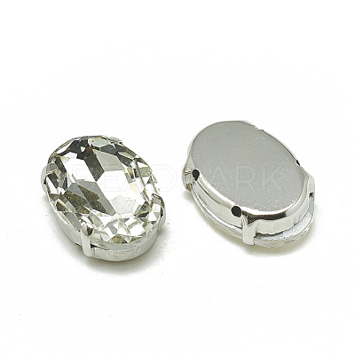 Sew on Rhinestone RGLA-T091-8x10mm-01P-1