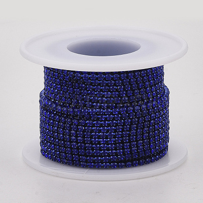 Electrophoresis Iron Rhinestone Strass Chains CHC-Q009-SS6.5-B03-1
