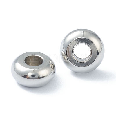 Non-Tarnish 202 Stainless Steel Spacer Beads STAS-H152-03A-P-1